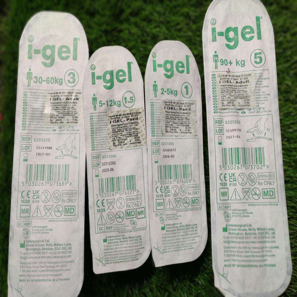 I Gel Supraglottic Airway Tube