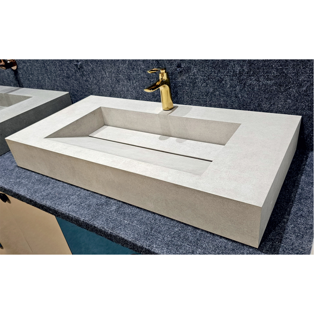 Tiles Wash Basin Aleut Grey