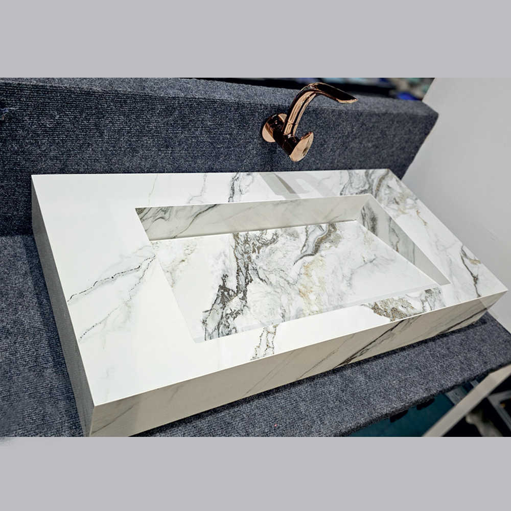 Tiles Wash Basin 1020(Light Golden)