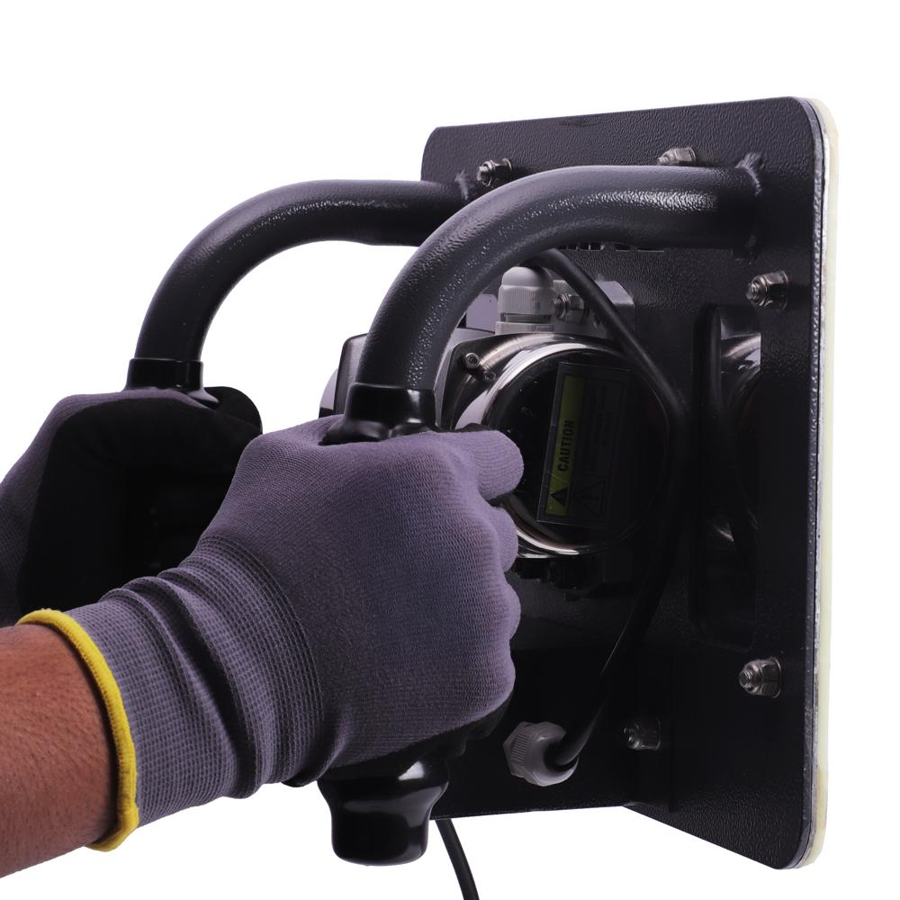 Tile Fixing Vibrator Machine - Color: Black