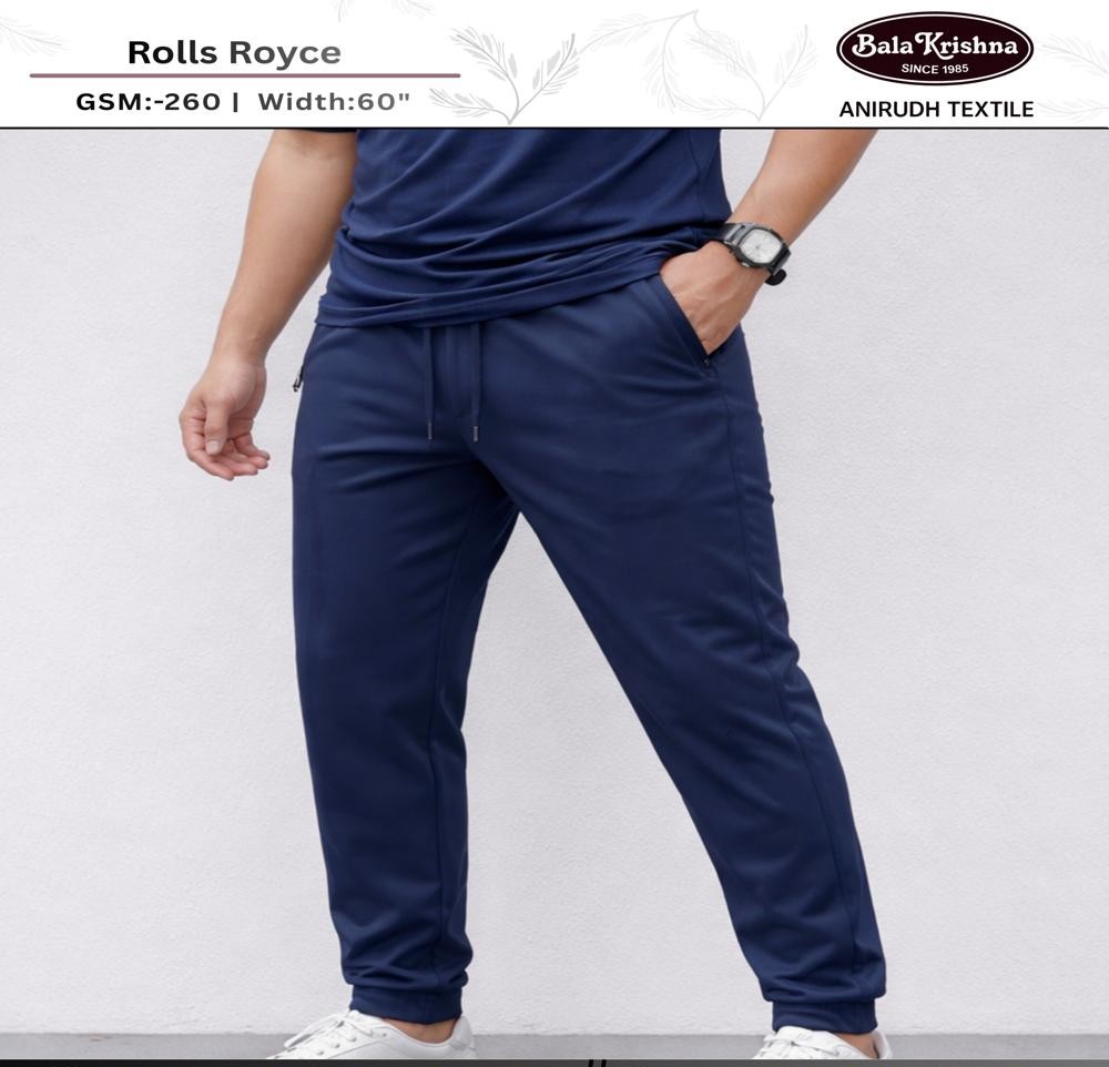 Rolls Royce Polyester Lycra - Attributes: Quick Dry