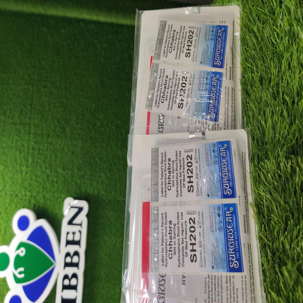 Chabra Hydrocephalus Shunt System - Color: White