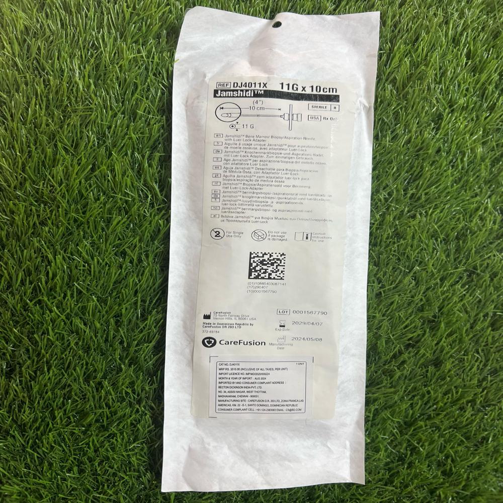 Jamshidi Bone Marrow Biopsy Needle - Needle Material: Stainless Steel