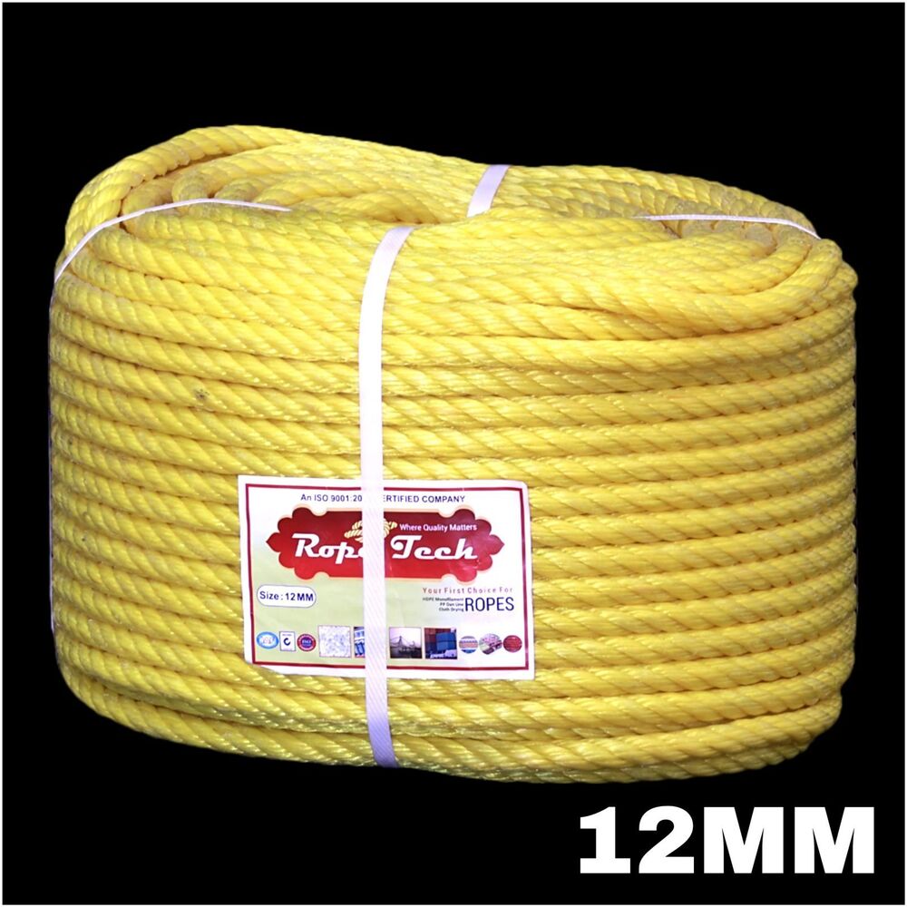 12mm High Density Polyethylene Rope