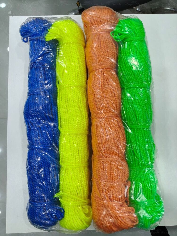 Multicolor Nylon Multicolour Twisted Rope