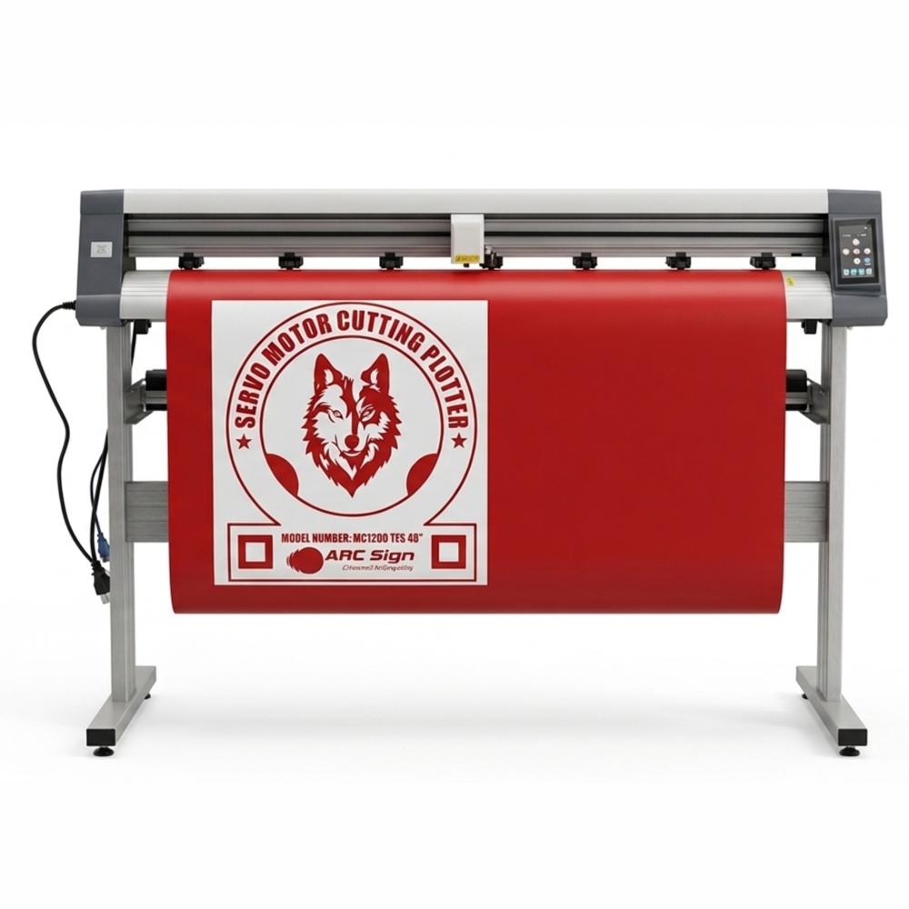 Arcsign 48" Tfs Cutting Plotter With ( Servo Motor ) - Automatic Grade: Manual