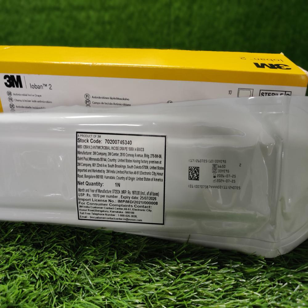 3M ioban 2 Antimicrobial Incise Drape
