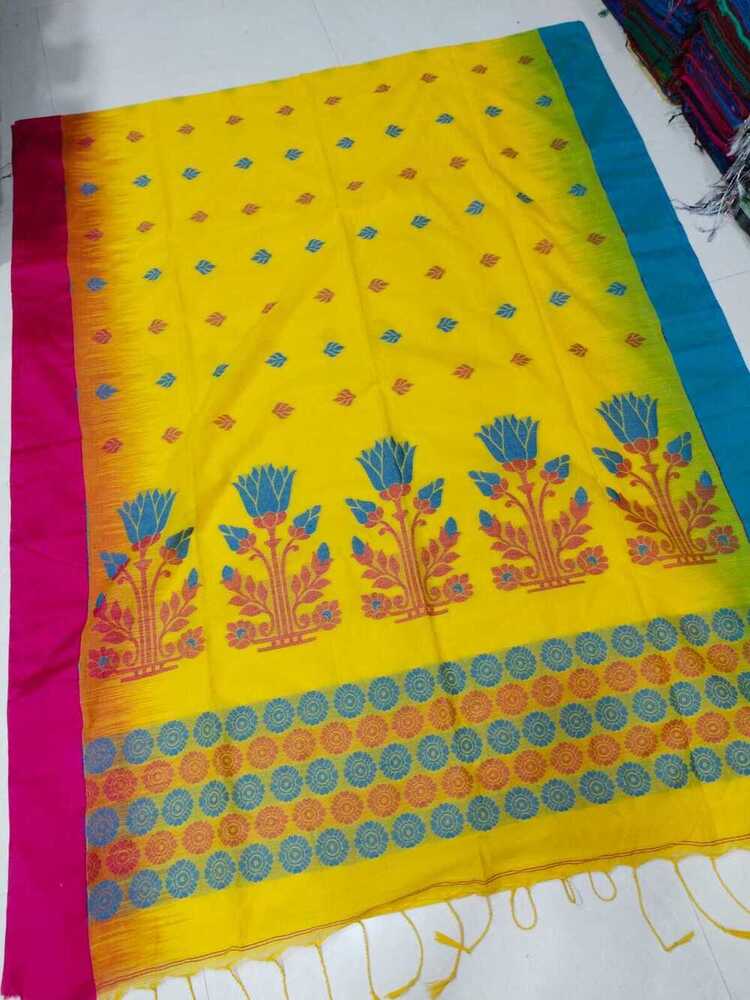 Cotton Banarasi Saree
