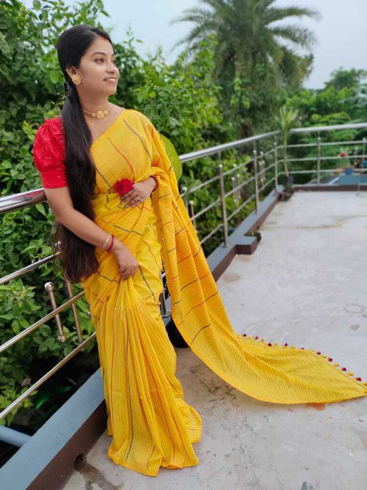 Katha Cotton Saree