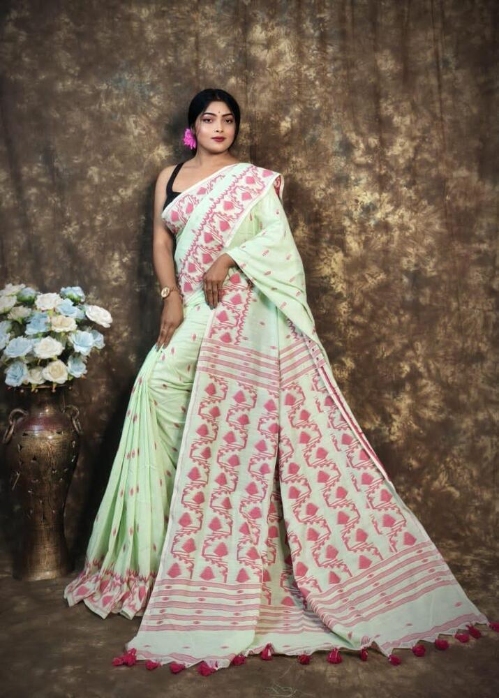 Pure Cotton Banarasi Saree