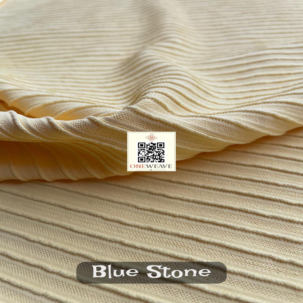 Blues Tone Polyester Fabric