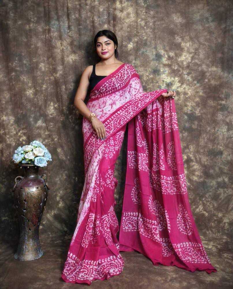 Traditional Mom Batik Saree