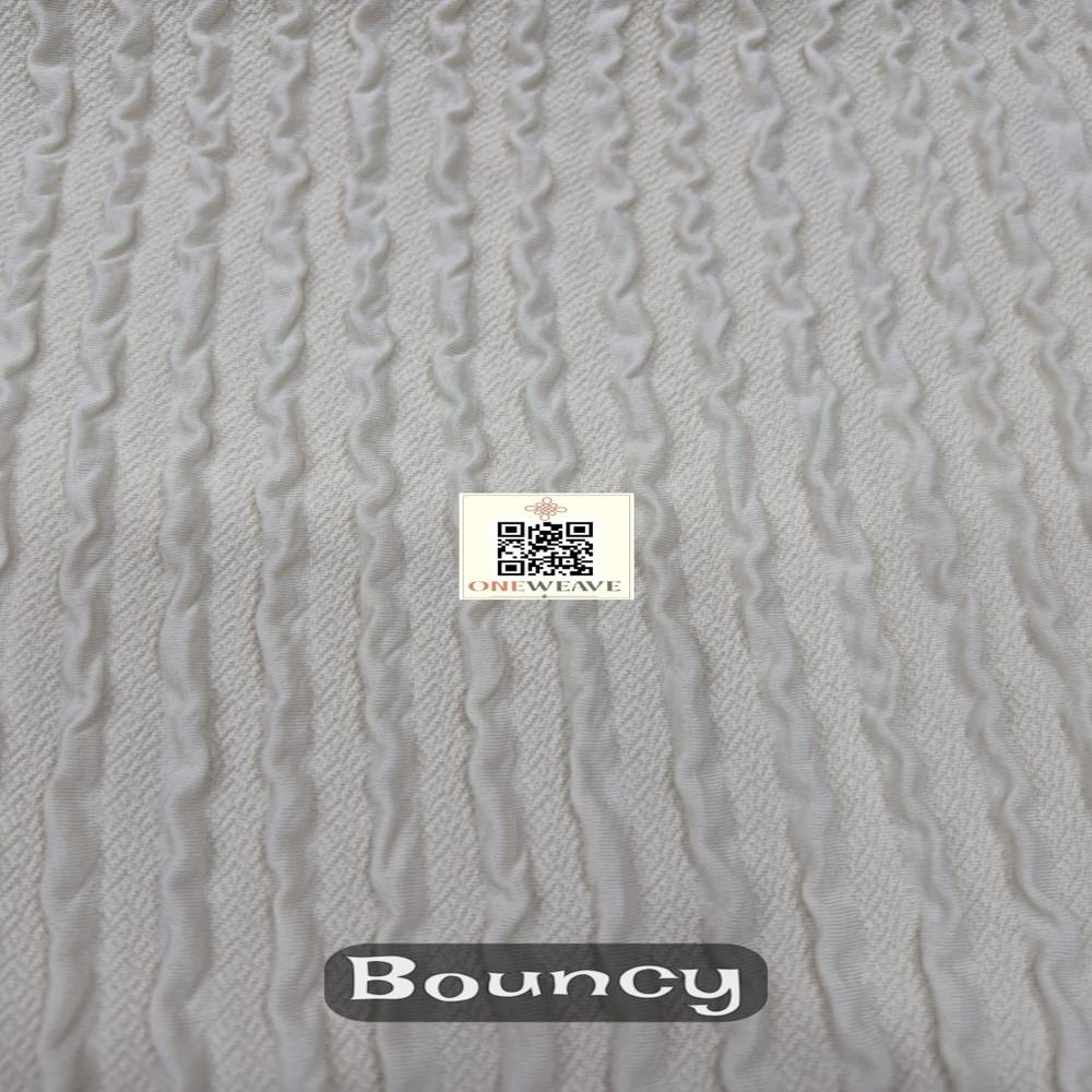 BOUNCY POLYESTER LYCRA FABRIC