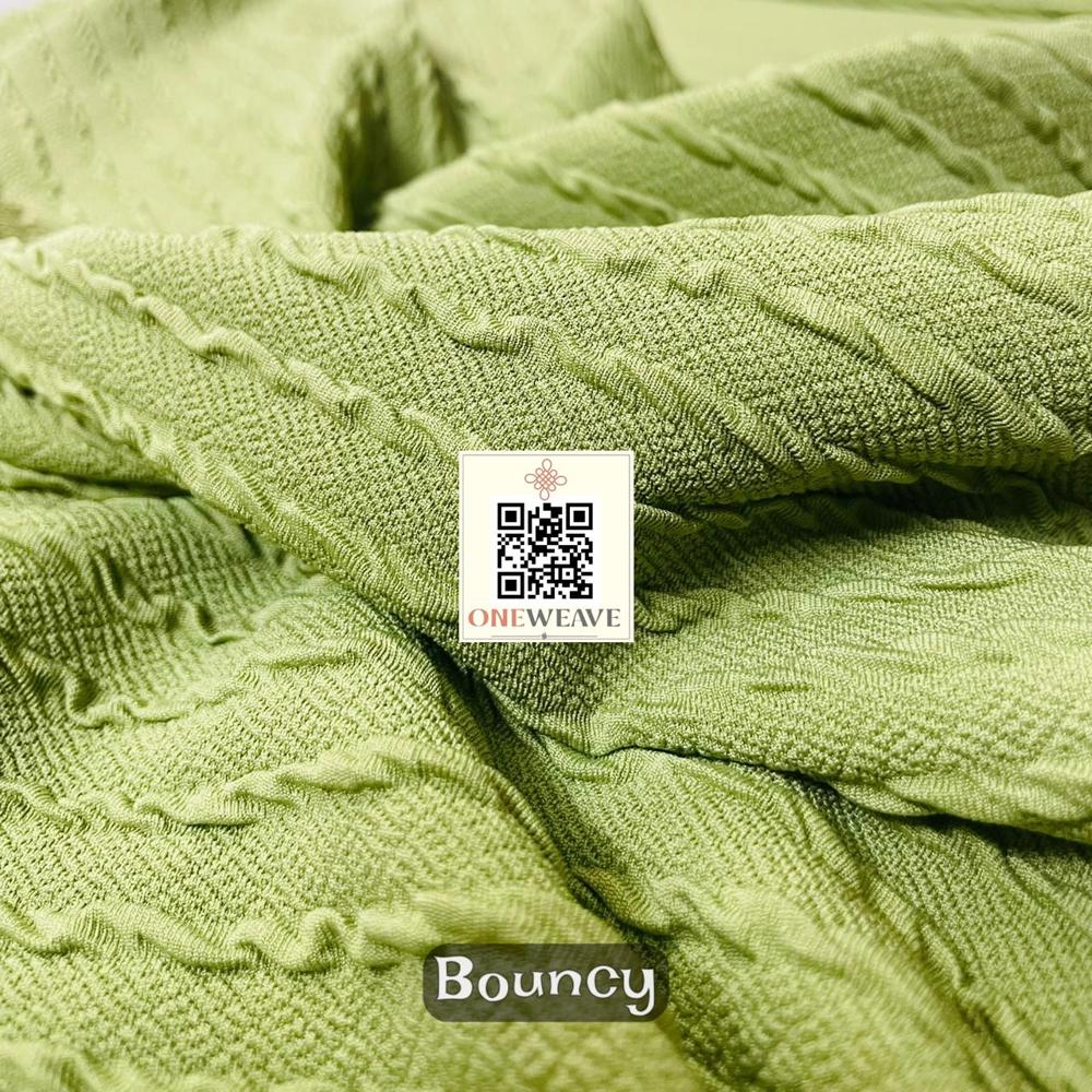 Bouncy Polyester Lycra Fabric
