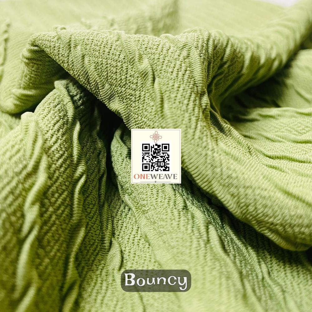 BOUNCY POLYESTER LYCRA FABRIC