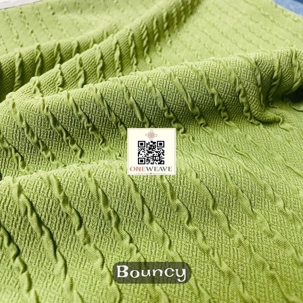 Bouncy Polyester Lycra Fabric