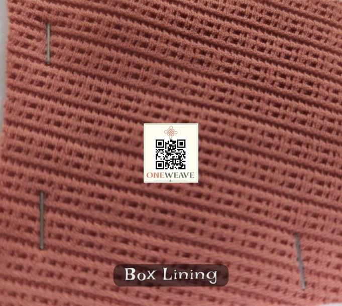 BOX LINING POLYESTER LYCRA FABRIC