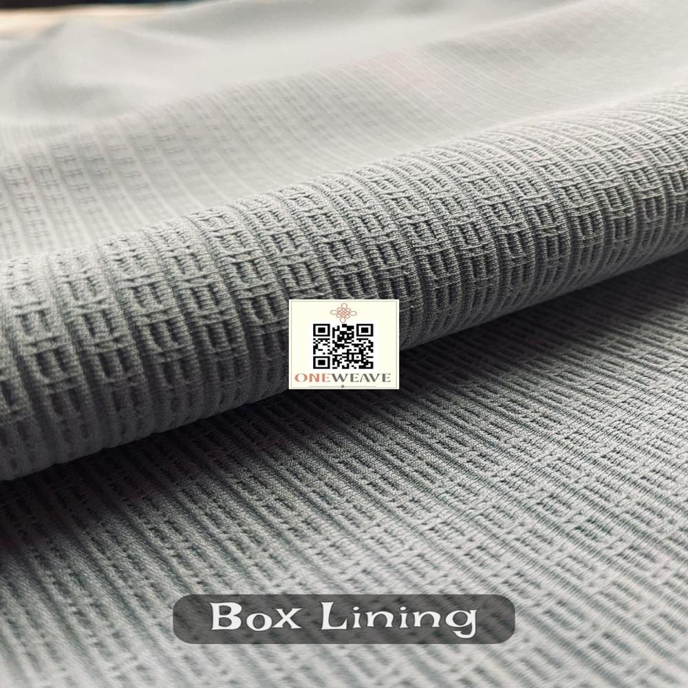 BOX LINING POLYESTER LYCRA FABRIC
