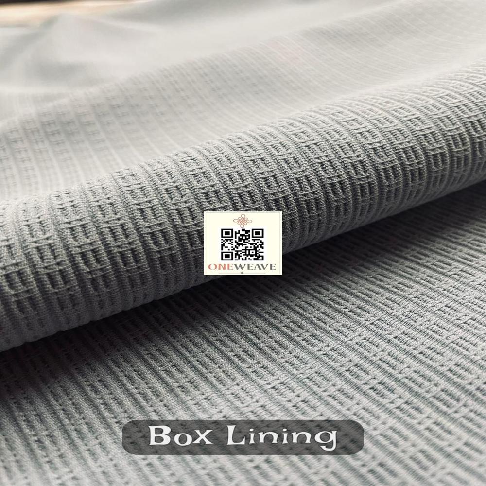 BOX LINING POLYESTER LYCRA FABRIC