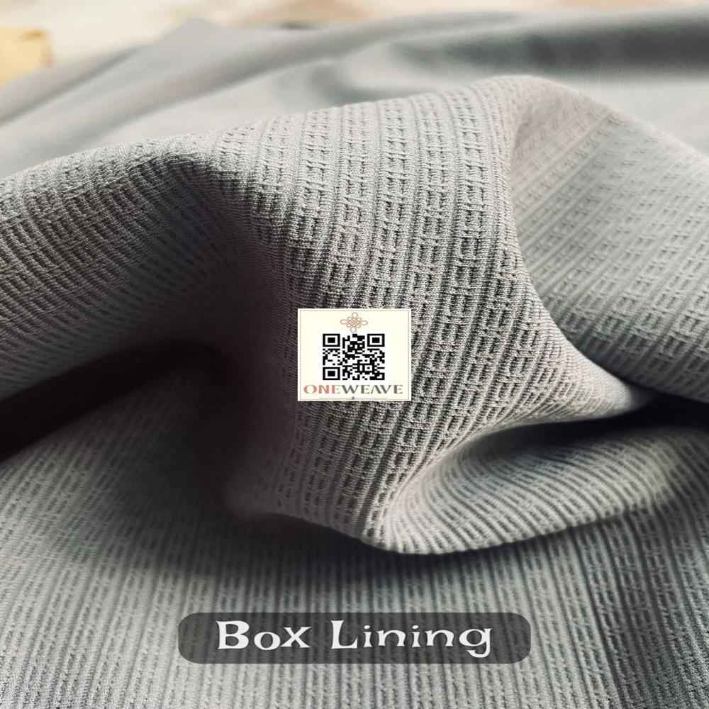 BOX LINING POLYESTER LYCRA FABRIC