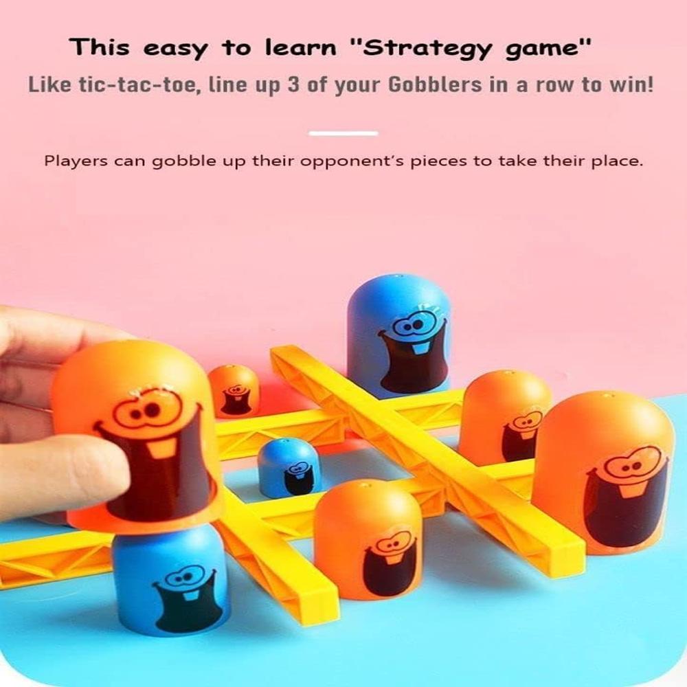 3D Gobble Game  Engaging Strategy Gobblet Gobbler Board Game