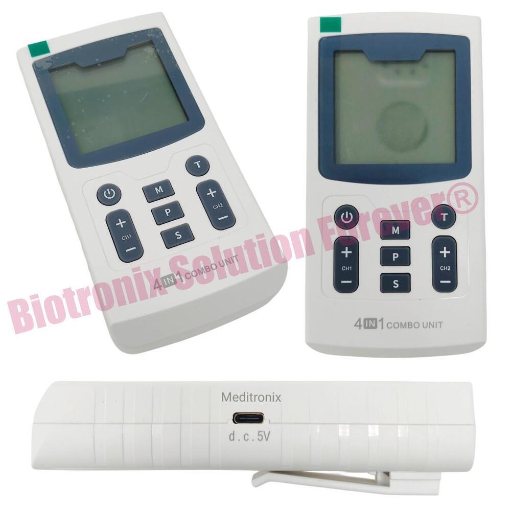 Electrotherapy Combo Machine 4 in 1 with Carry Case Portable