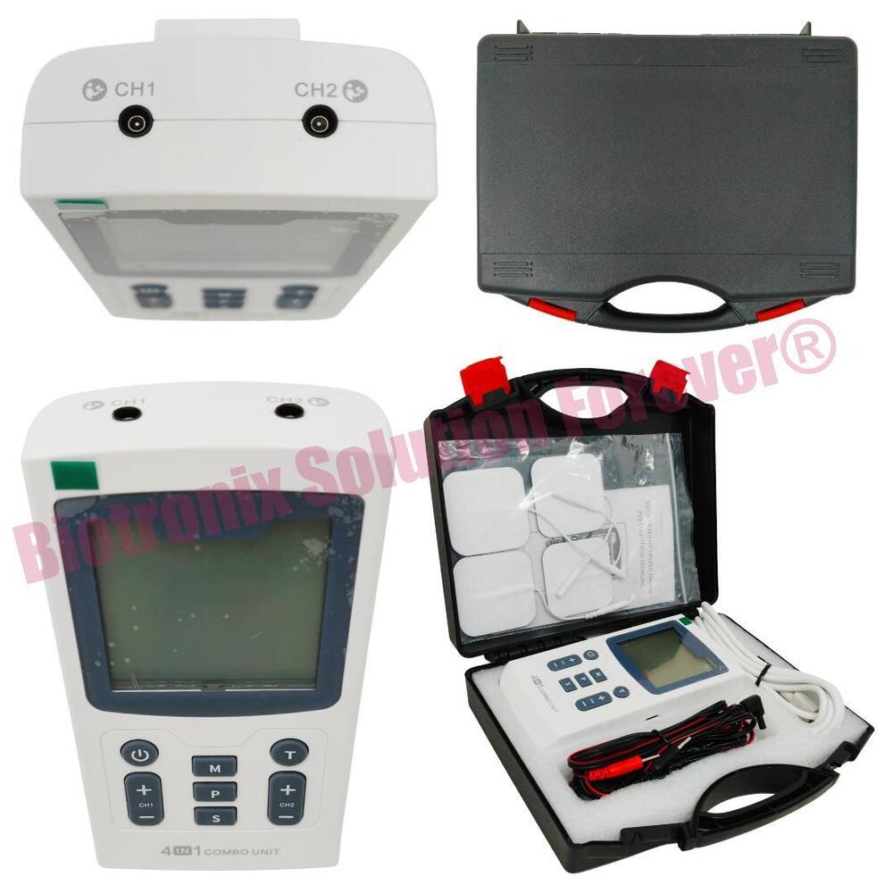 Digital 4 in 1 Combo Therapy Machine with Multiple Modes