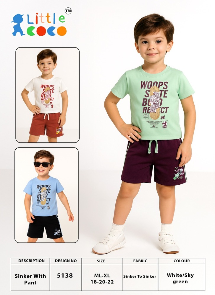 5138 BOYS HOISERY SETS