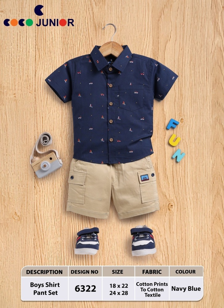 6322 BOYS SHIRT PANT SERIES