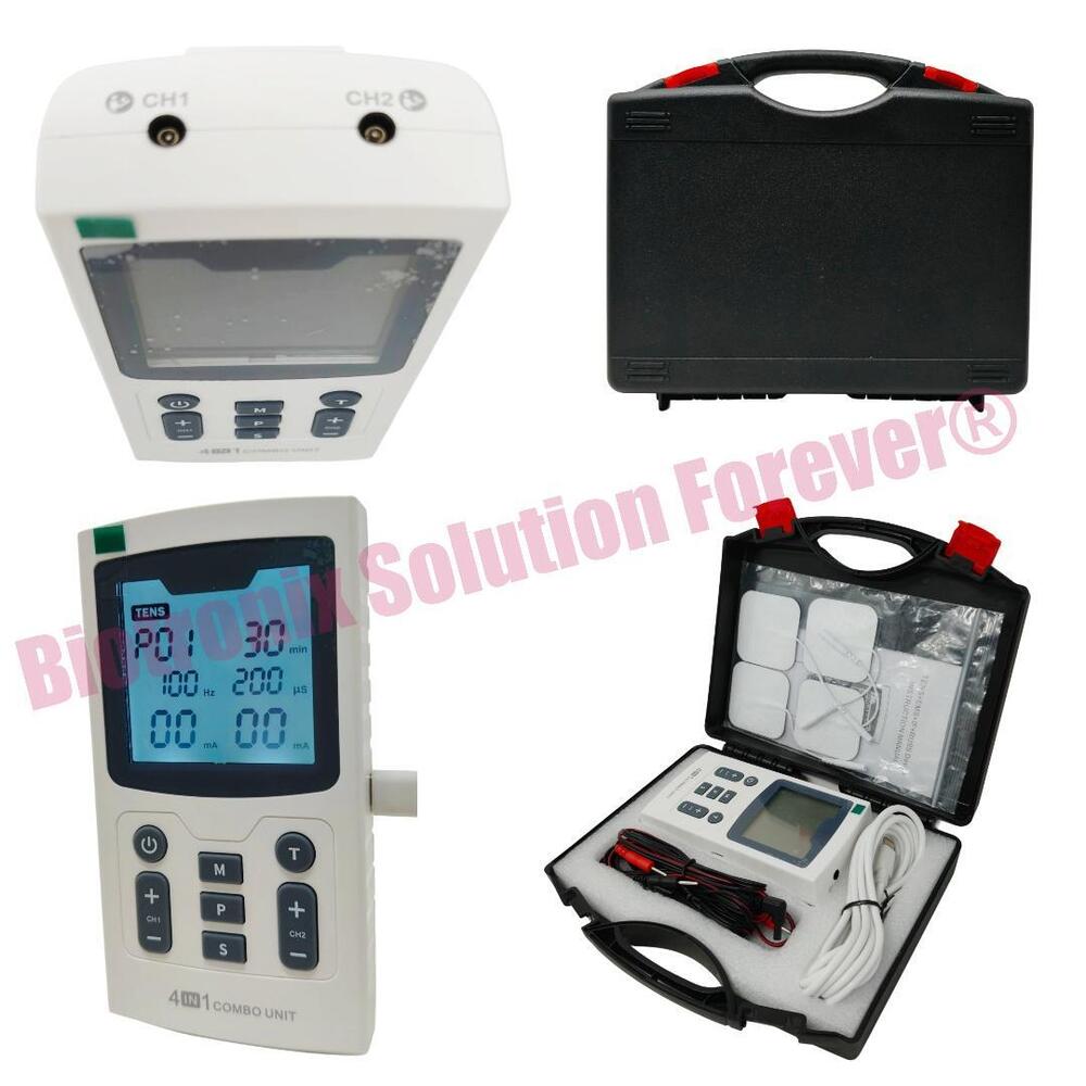 Portable Physiotherapy Combo Device 4 in 1 with Accessories