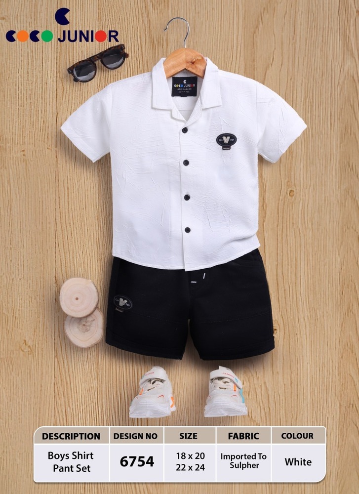 6754 BOYS SHIRT PANT SERIES