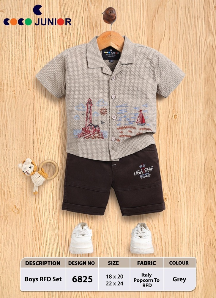 6825 BOYS SHIRT PANT SERIES