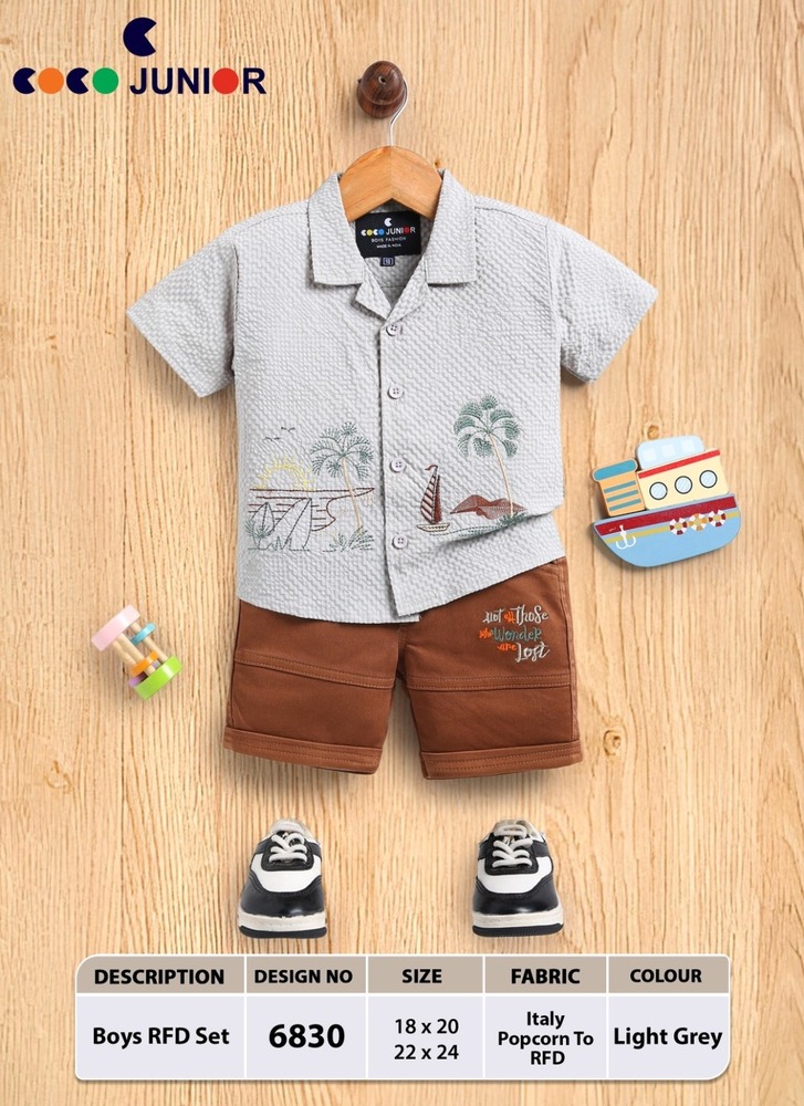 6830 BOYS SHIRT PANT SERIES