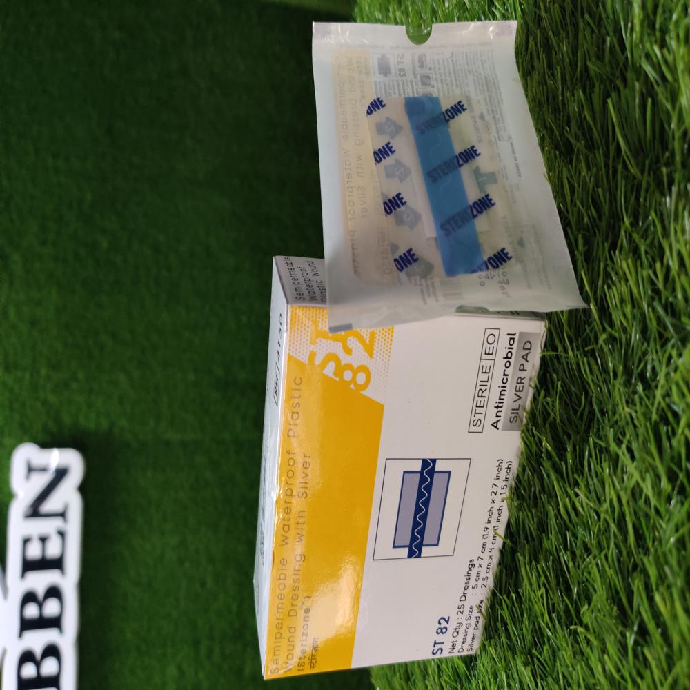 semipermeable waterproof plastic wound dressing with silver Dyna Sterizone Semi Permeable Plastic Wound Dressing with Silver