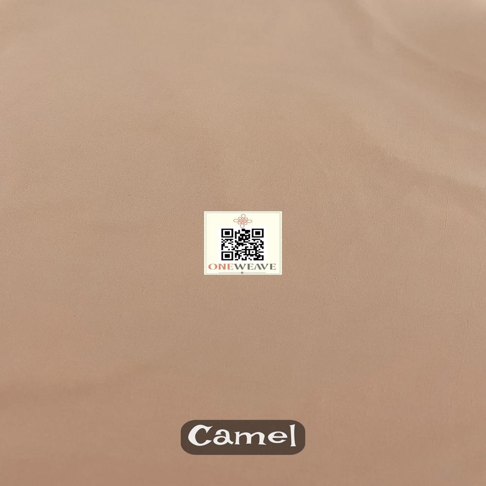 CAMEL POLYESTER LYCRA FABRIC