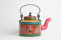 Cosmic Colors Dashavatar Pattachitra Kettle - Frame Color: N/a (no Frame)