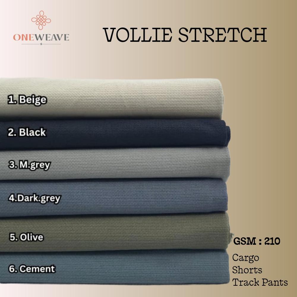 Vollie Stretch Cargo Fabric