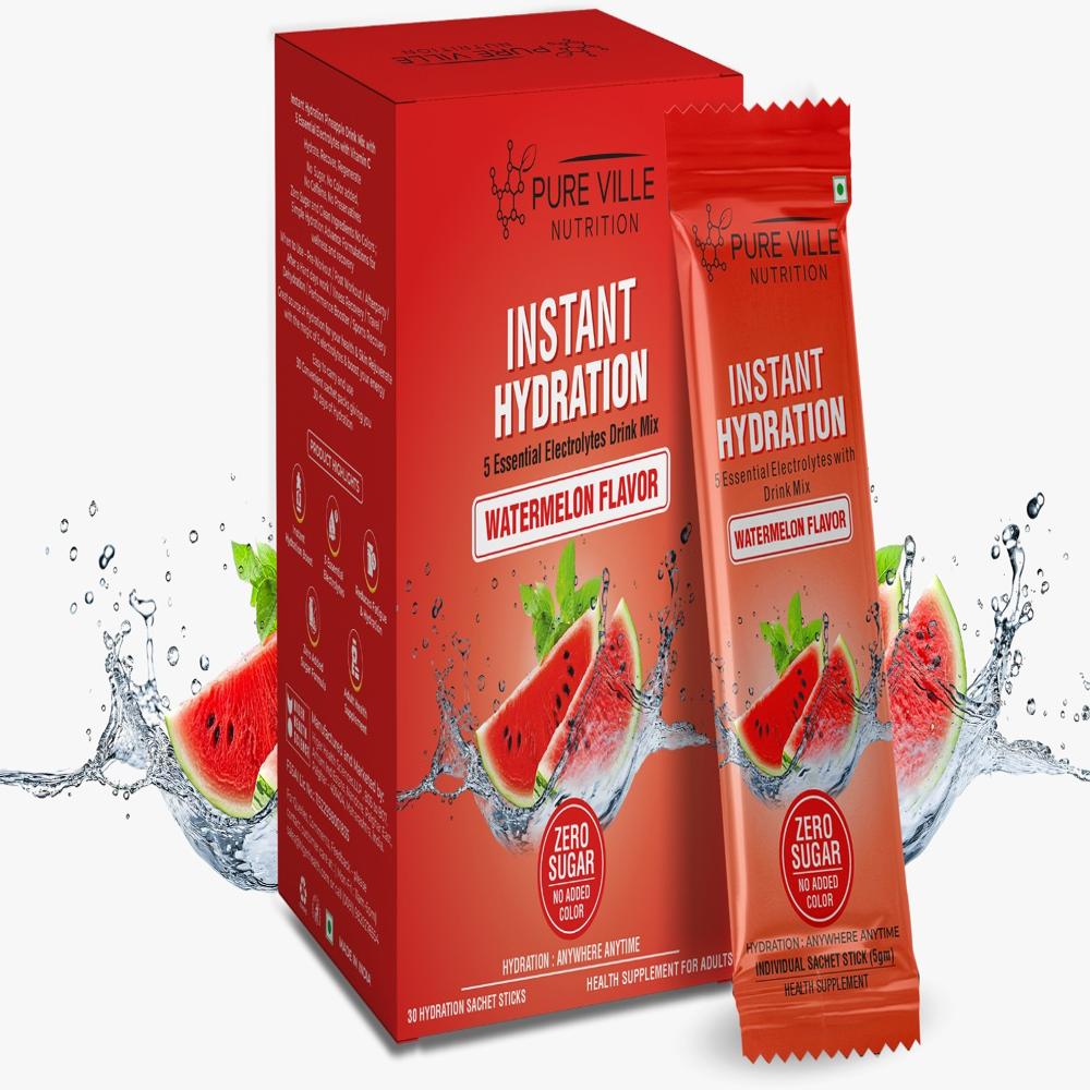 Zero Sugar Watermelon Electrolyte Hydration Drink