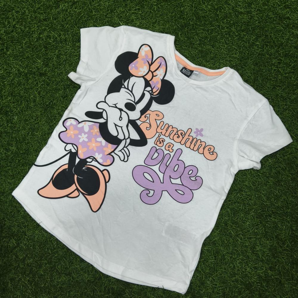 Girls Export Halfsleeve Tshirt Code 25 - Age Group: 2 To 10 Years