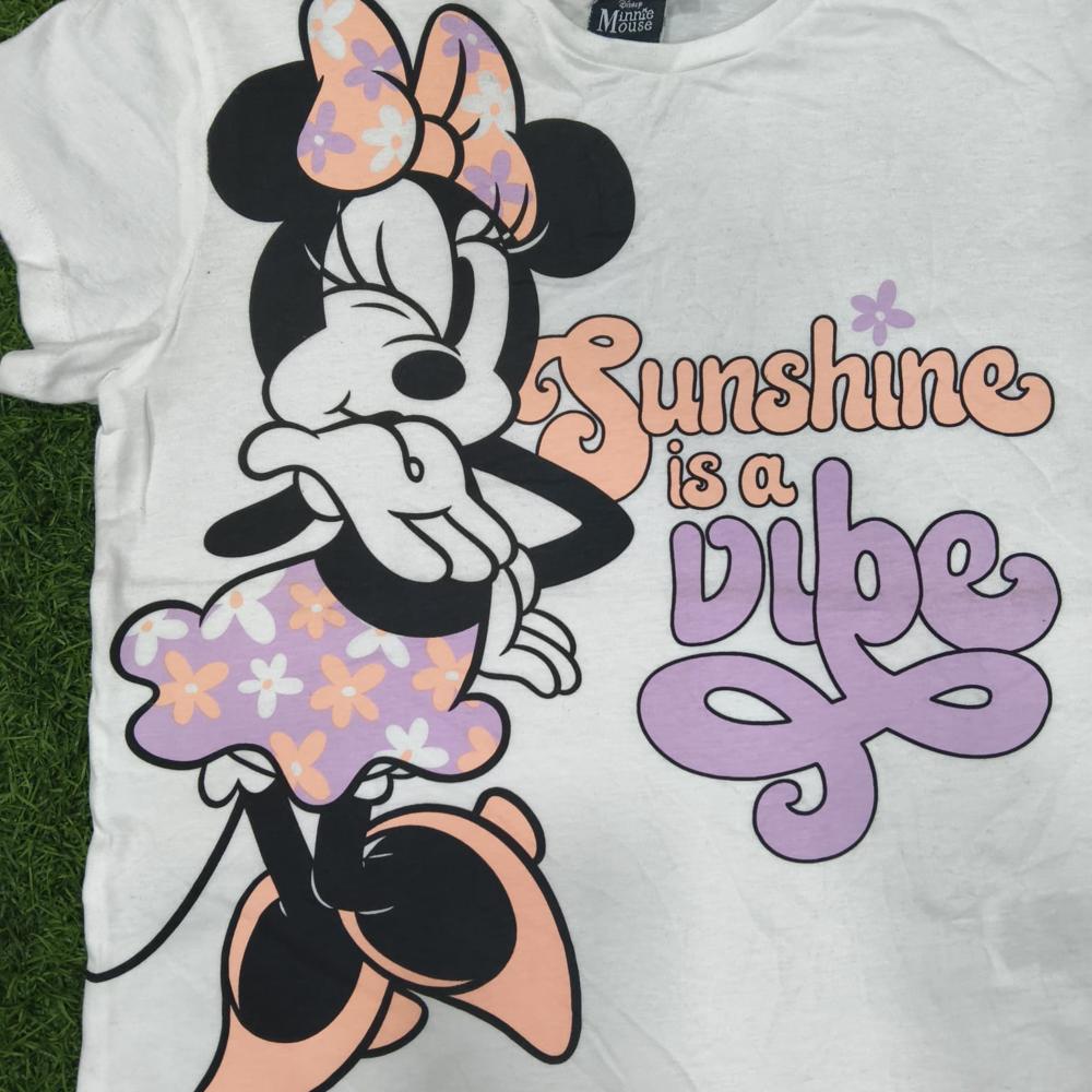 Girls Export Halfsleeve Tshirt Code 25 - Age Group: 2 To 10 Years