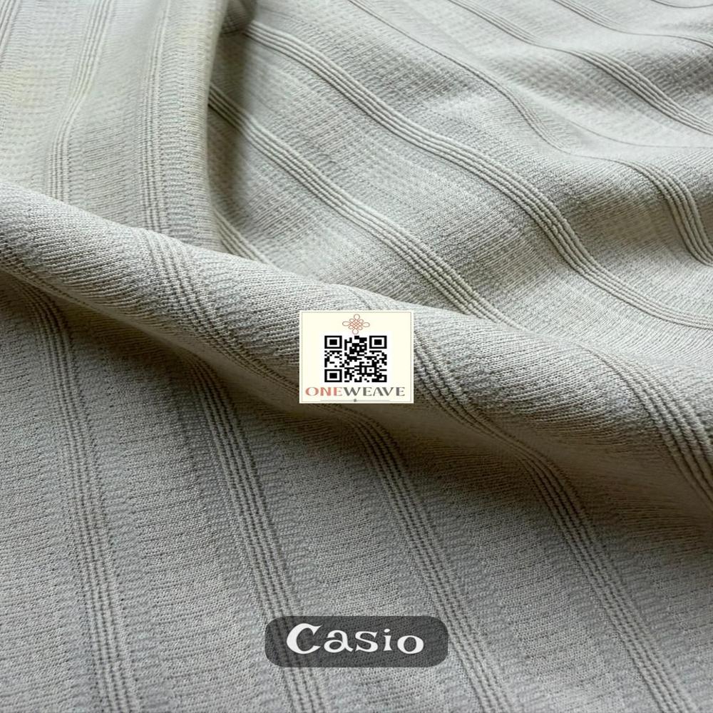 Casio Polyester Lycra Fabric