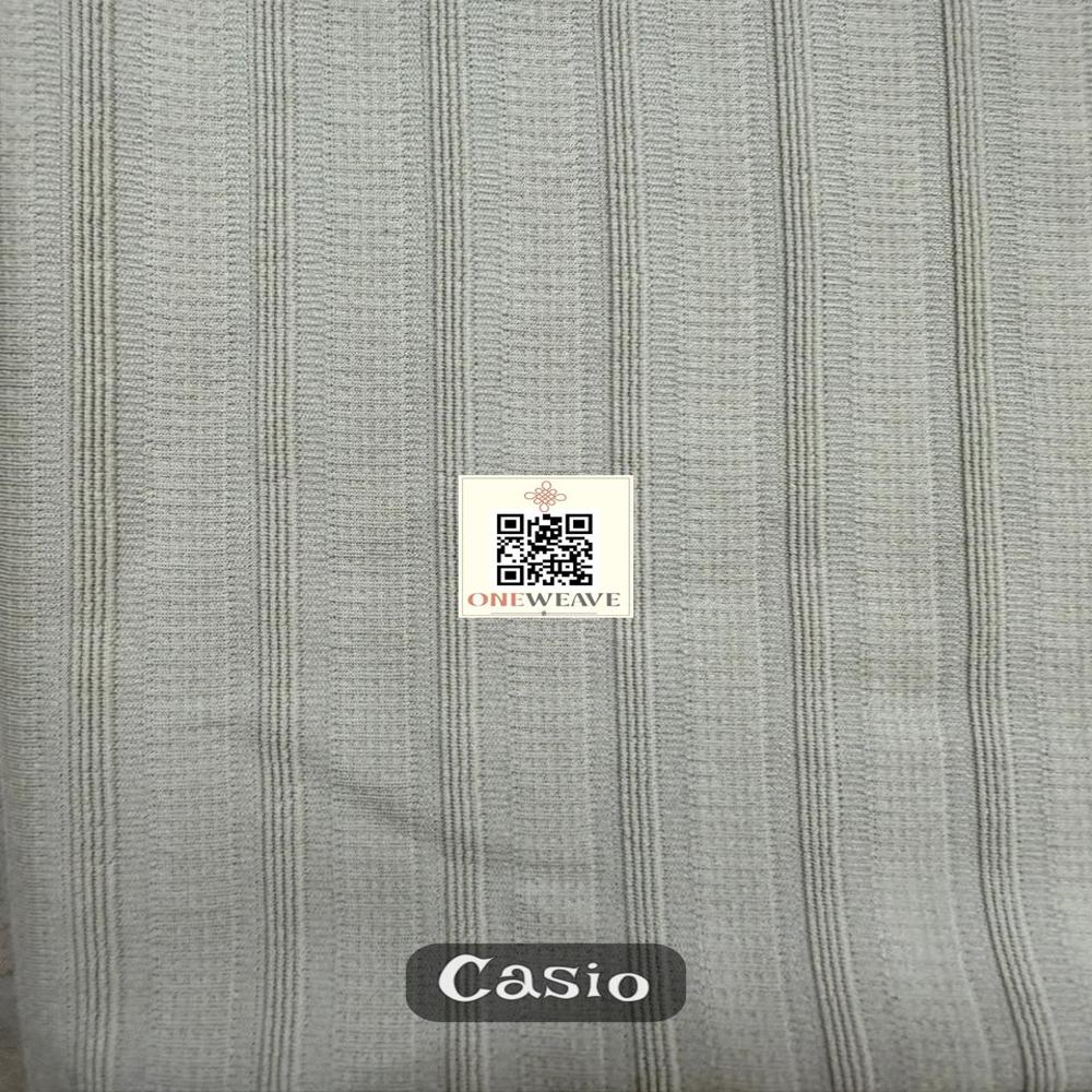 CASIO POLYESTER LYCRA FABRIC