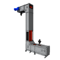 Continuous Discharge Bucket Elevator