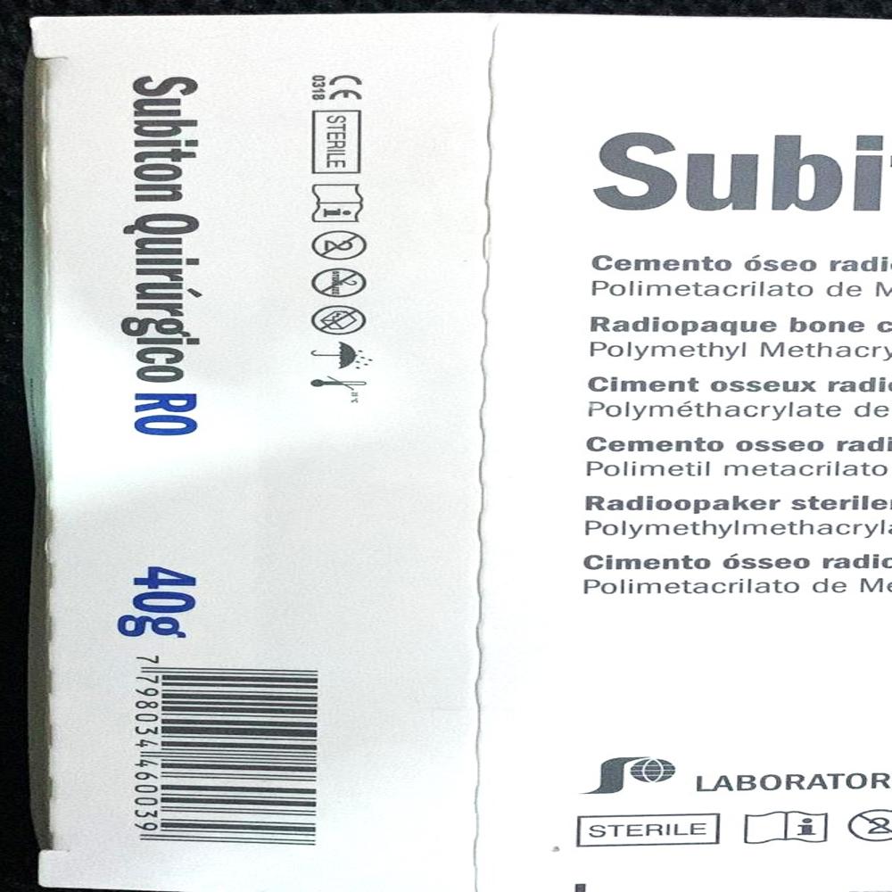 Surgical Subiton RO 40GM  -Bone Cement 