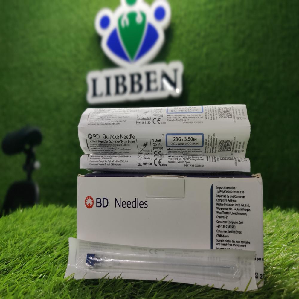 Bd Spinal Needle - Sterile, Single-use, All Sizes | Disposable Design For Hospital Use, Non-recyclable, Manufactured By Trusted Supplier