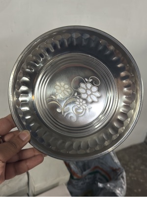 Steel light weight thali