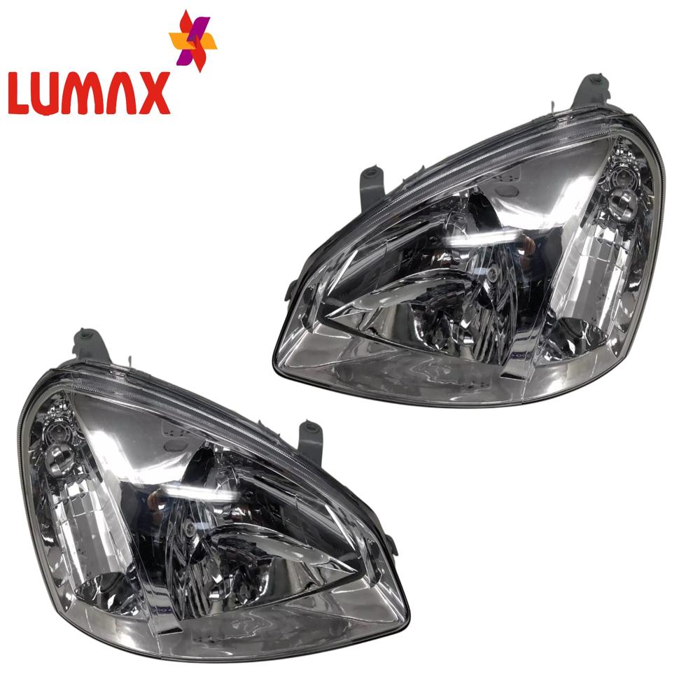 Lumax Headlight Assembly For Tata INDICA EV2 2013-2018/ V2 2001-2013/ XETA 2006-2019/ CS 2008-2011