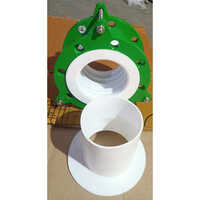 Ptfe Moulded Bellow With Inner Sleeve - Ptfe Material, 25-300mm Diameter, White, Leak-proof, Flanged, High Flexibility