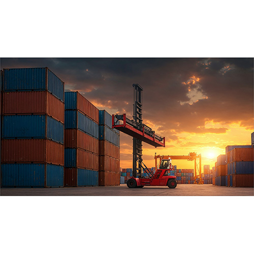 Reach Stacker Shipping Cargo Services