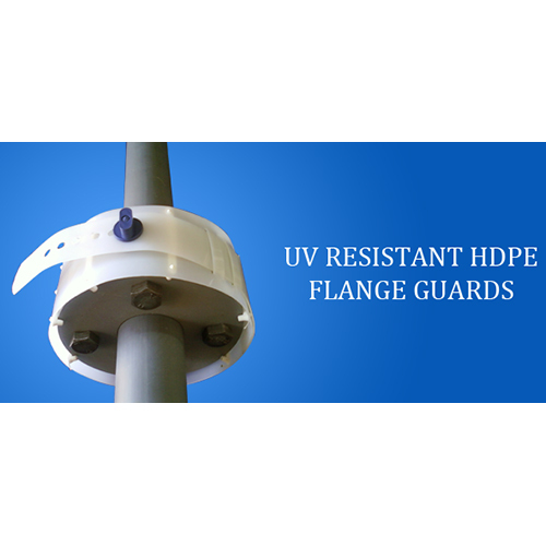 UV Resistant HDPE Flange Guards